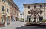 Gård i byen Grosseto, Italia Transport i byen