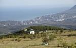 Krim, fotografije atrakcija, opis Simeiz na Krimu