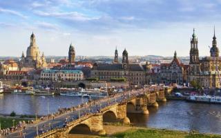 One day in Dresden: photos, description and map of Dresden attractions Tentative route around Dresden
